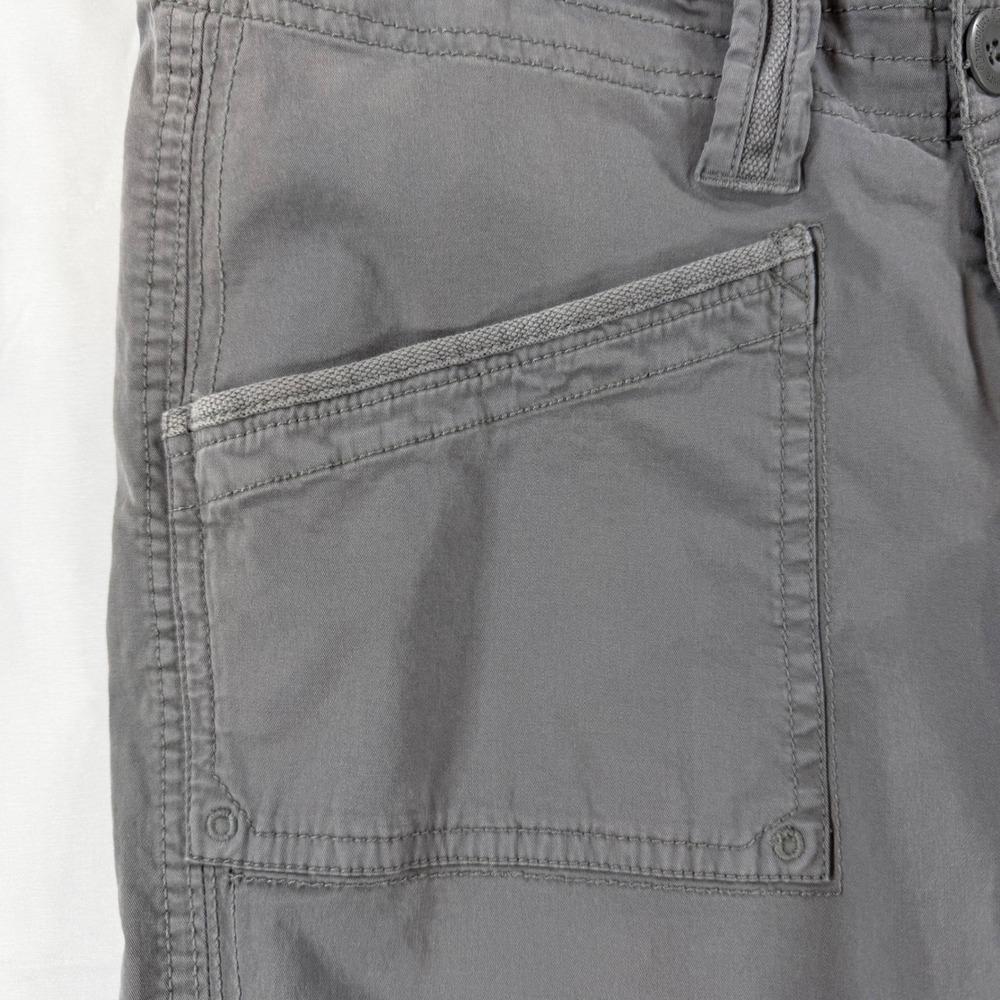 Aventura Womens Organic Cotton Utility Pants Gray Stretch Ankle Size 4 RN40841 - Picture 8 of 11
